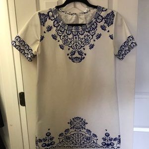 Mosaic shift dress from boutique